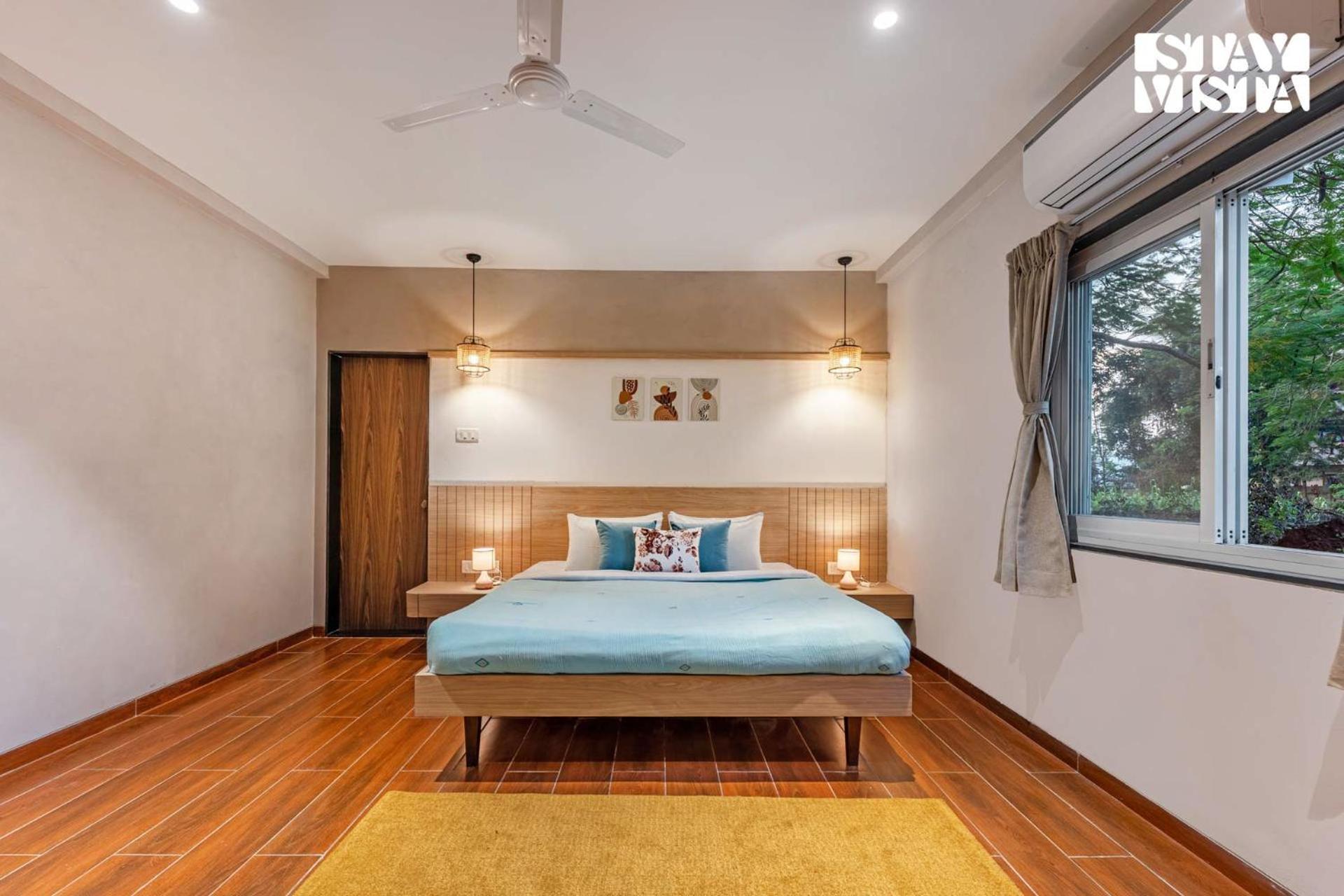 Stayvista At Countryside Meadows With Pool, Ac Poona Buitenkant foto